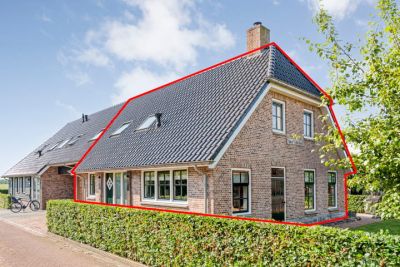 Eengezinswoning, halfvrijstaande woning Oude Rijksweg 215 f in Rouveen