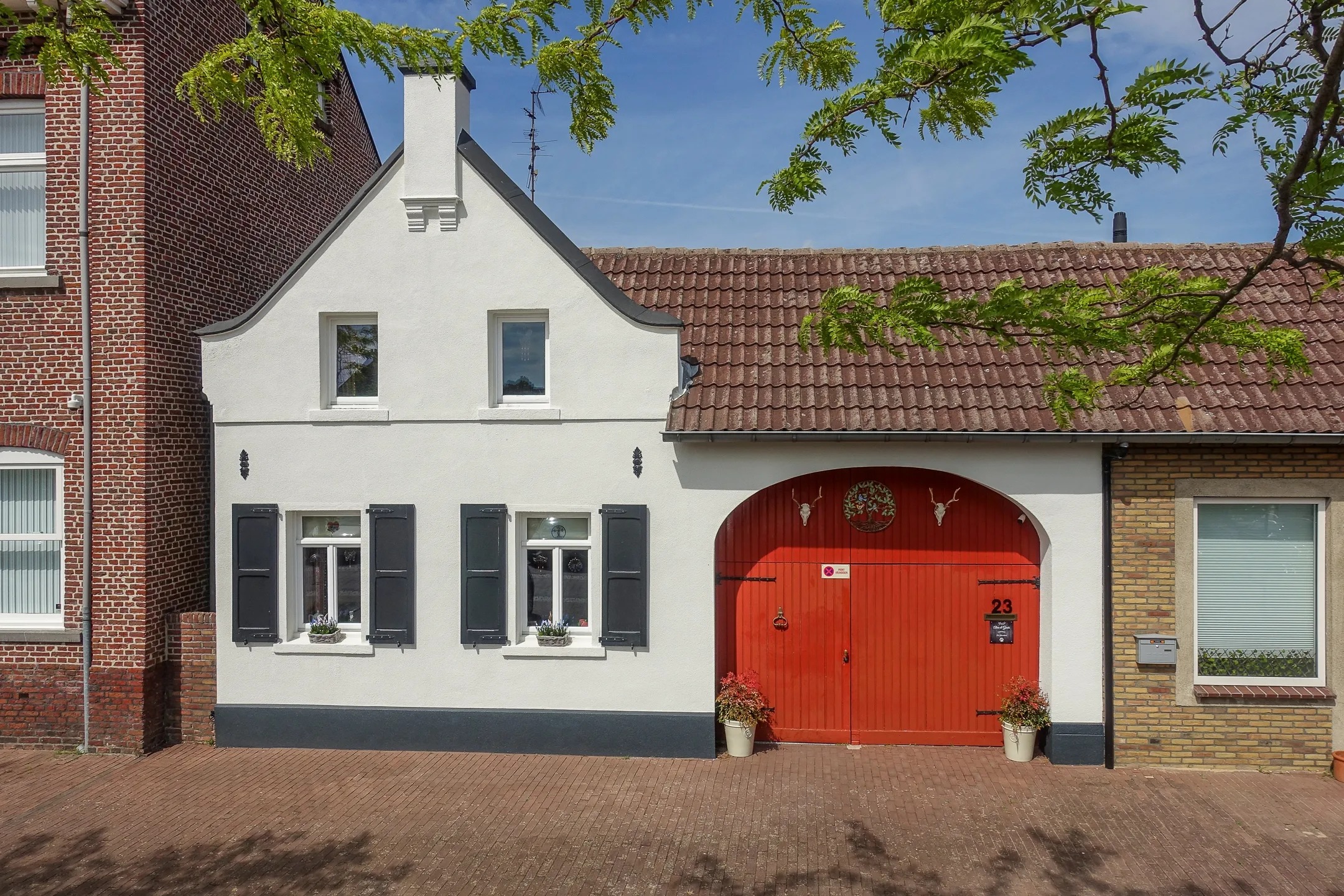 Halfvrijstaande woning Markt 23 Nieuwstadt
