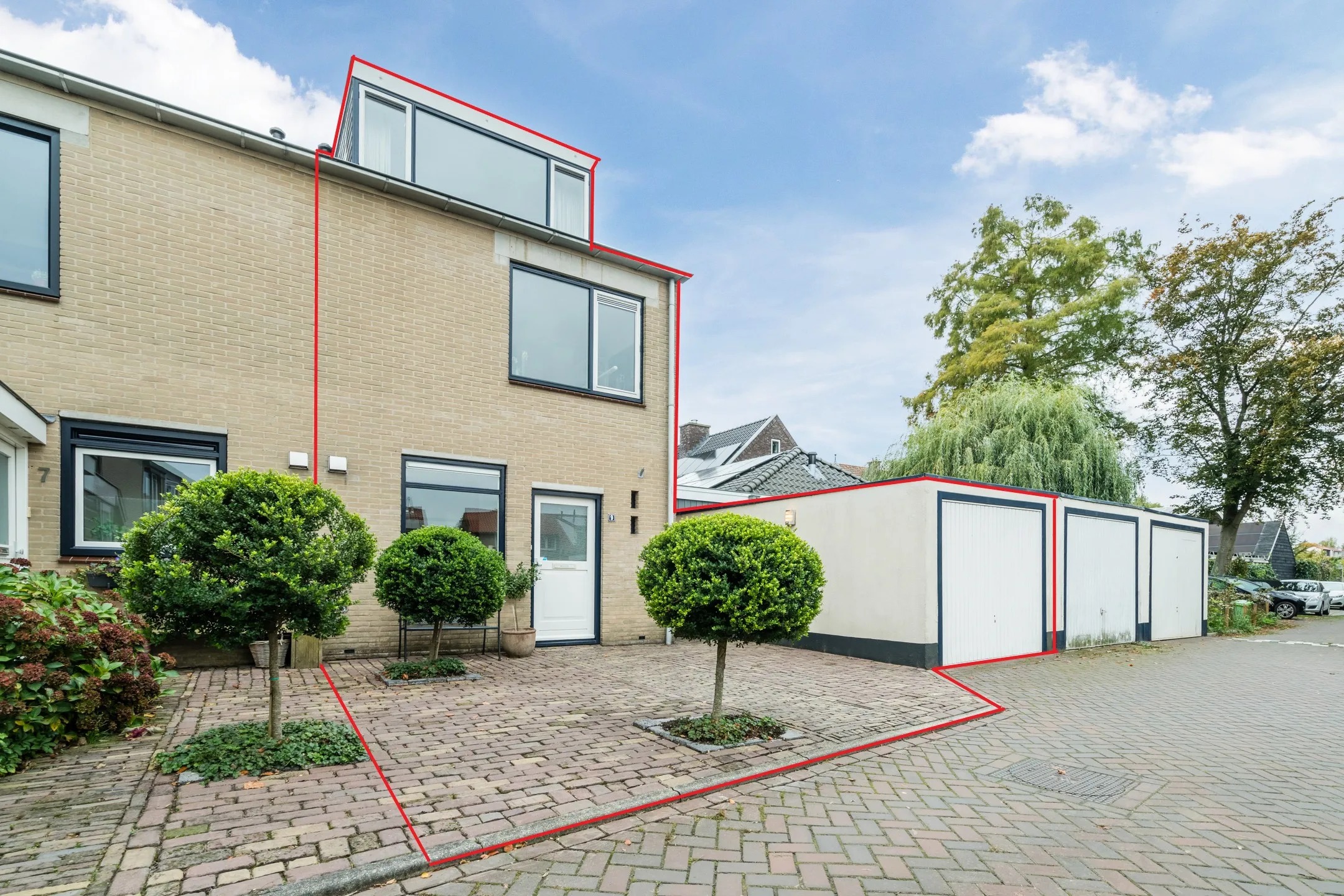 Hoekwoning Platanenlaan 9 in Leusden