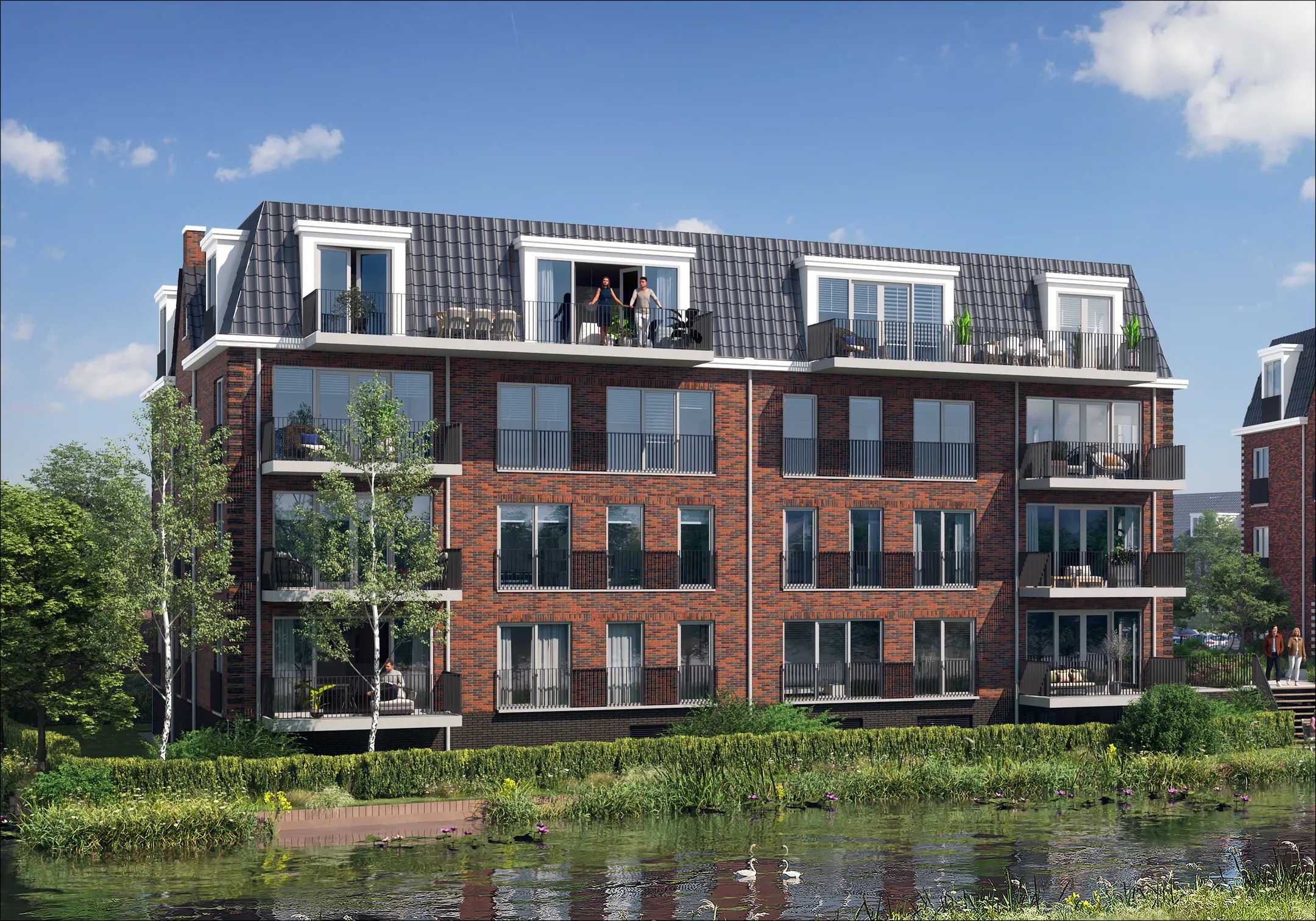 Portiekflat De Schans 8 in Den Hoorn