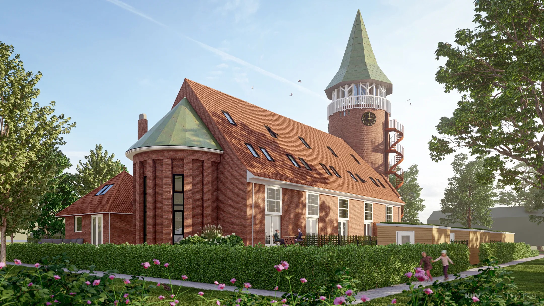 Tussenwoning Kerkstraat 1 Luttelgeest