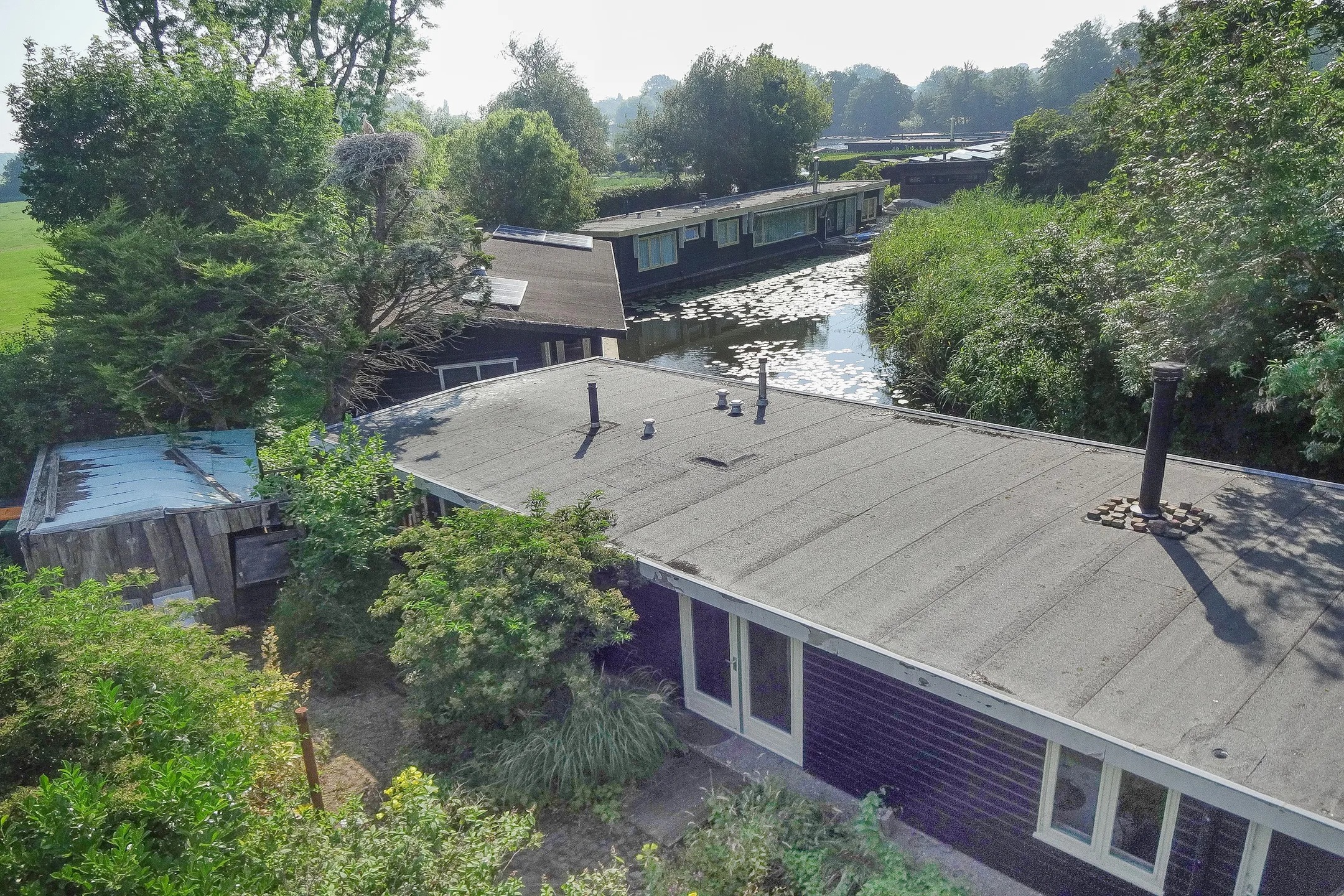 Vrijstaande woning (waterwoning) Klompweg 19 Nigtevecht