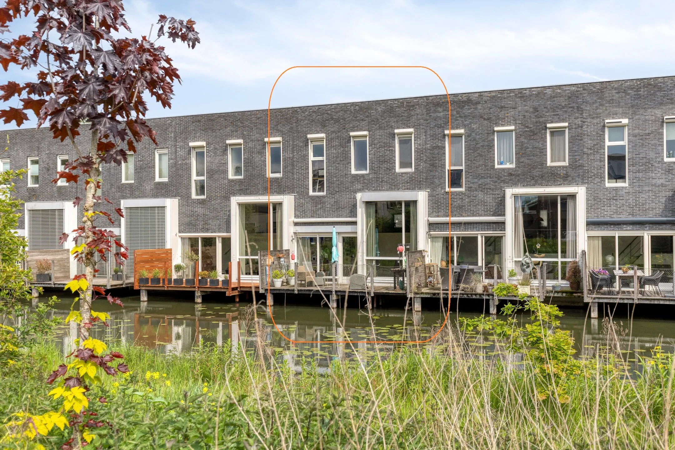 Tussenwoning Het Rieteiland 9 in Zutphen
