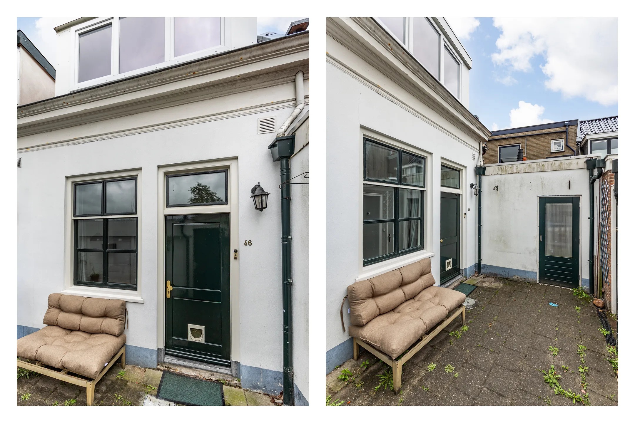 Tussenwoning (hofjeswoning) Leliestraat 46 Leiden