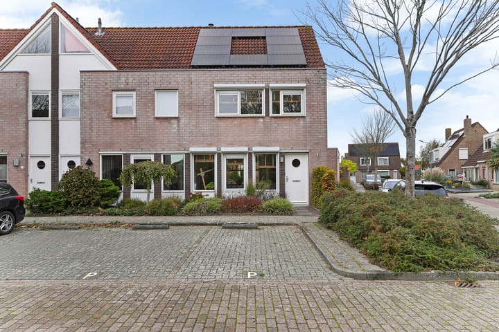 Eengezinswoning, hoekwoning Benensonstraat 21 Middelburg