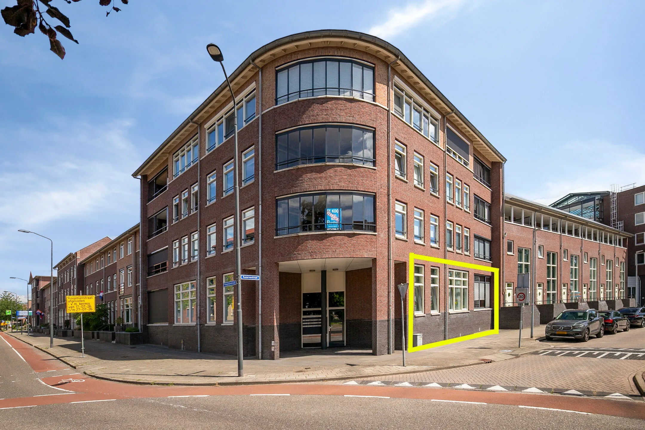 Portiekflat Koopmanstraat 30 in Uden