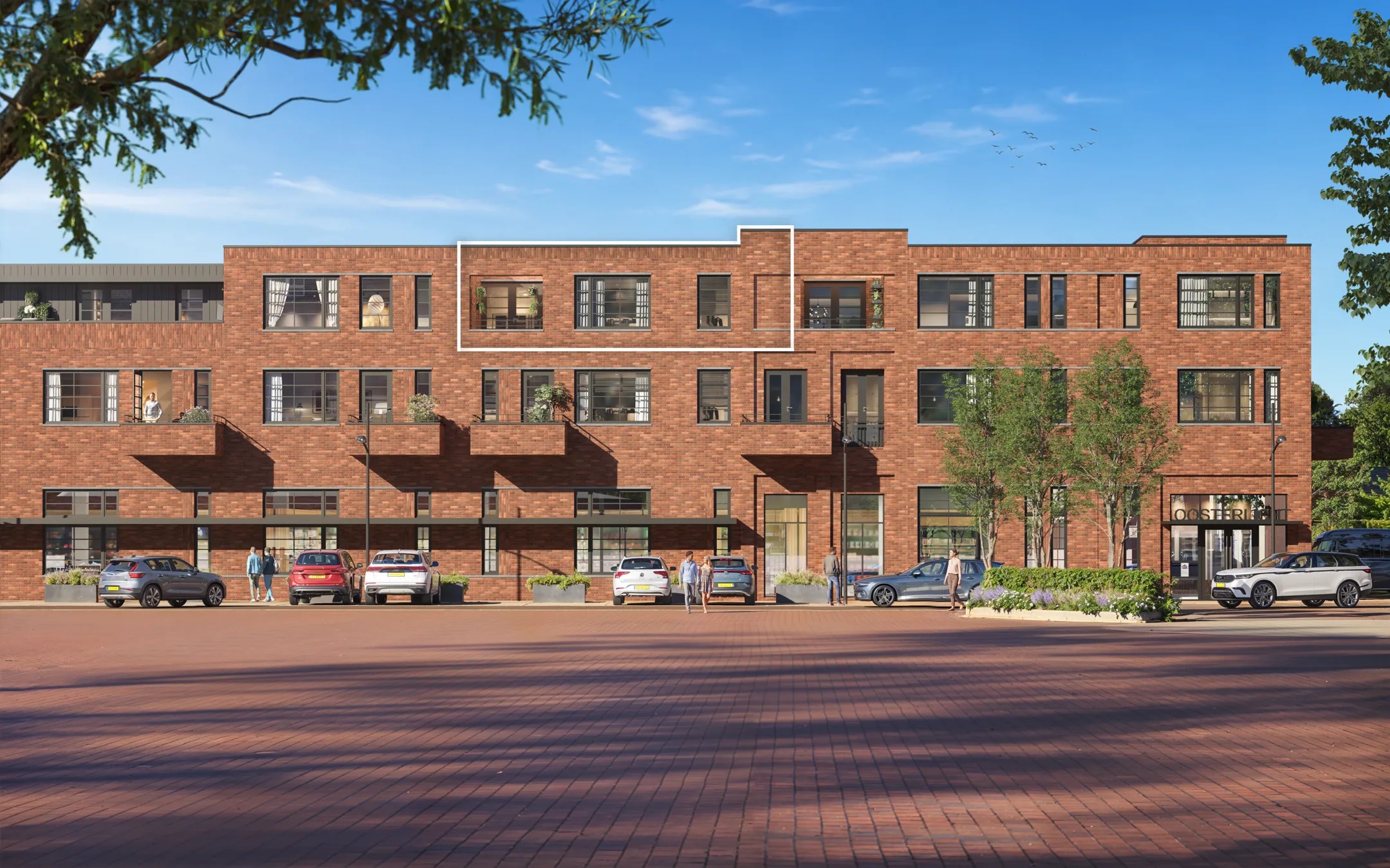 Penthouse Borg. Oosterwijkbrink 203 in Oosterwolde