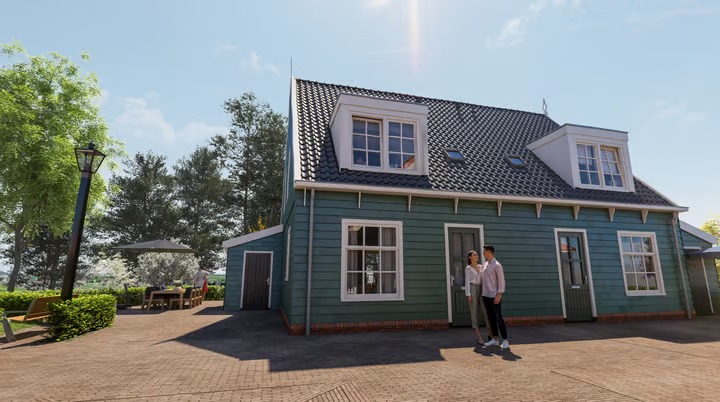 2-onder-1-kapwoning Osselandwerf 1 in Marken