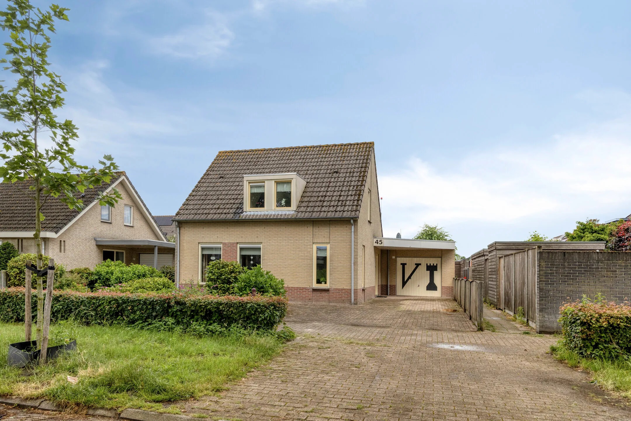 Vrijstaande woning (semi-bungalow) Hoge Witsiestraat 45 in Tilburg