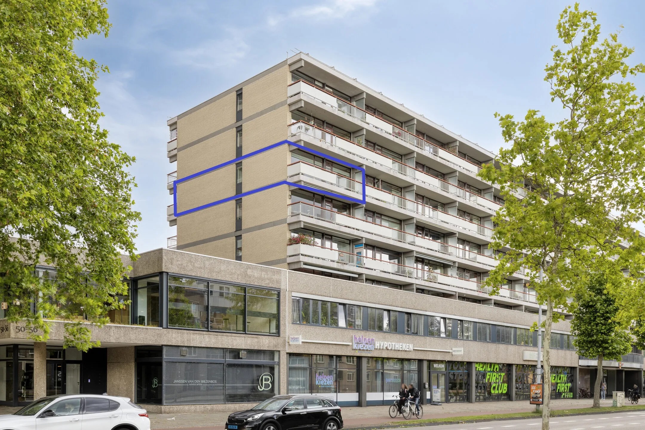 Portiekflat Bomanshof 203 in Eindhoven