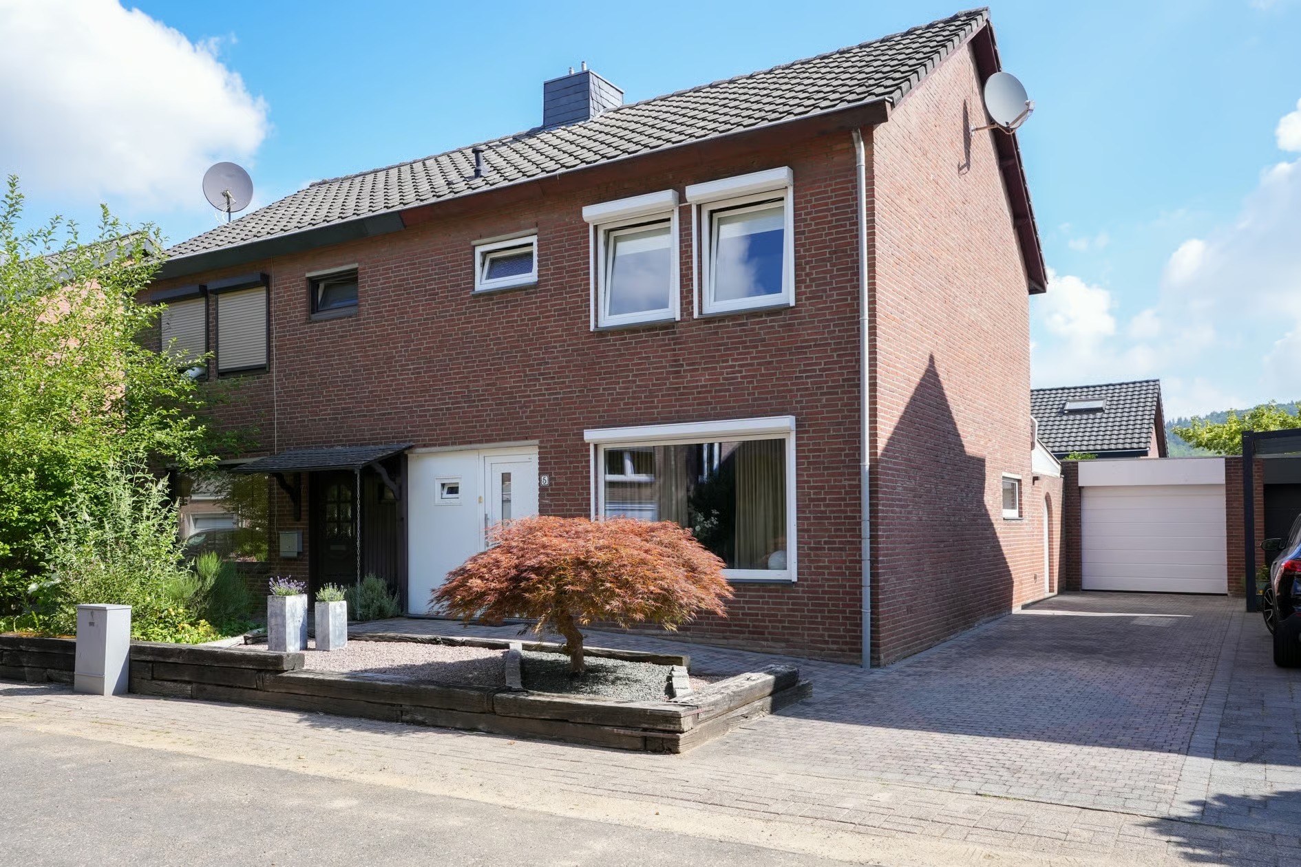 Geschakelde 2-onder-1-kapwoning Irmgardstraat 5 in Vaals