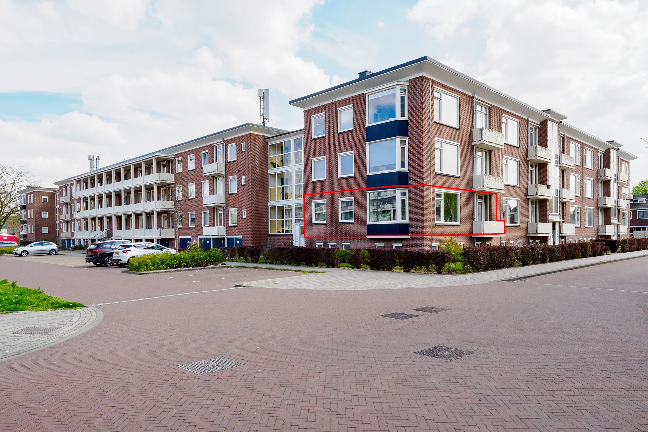 Portiekflat Oogstplein 22 in Enschede