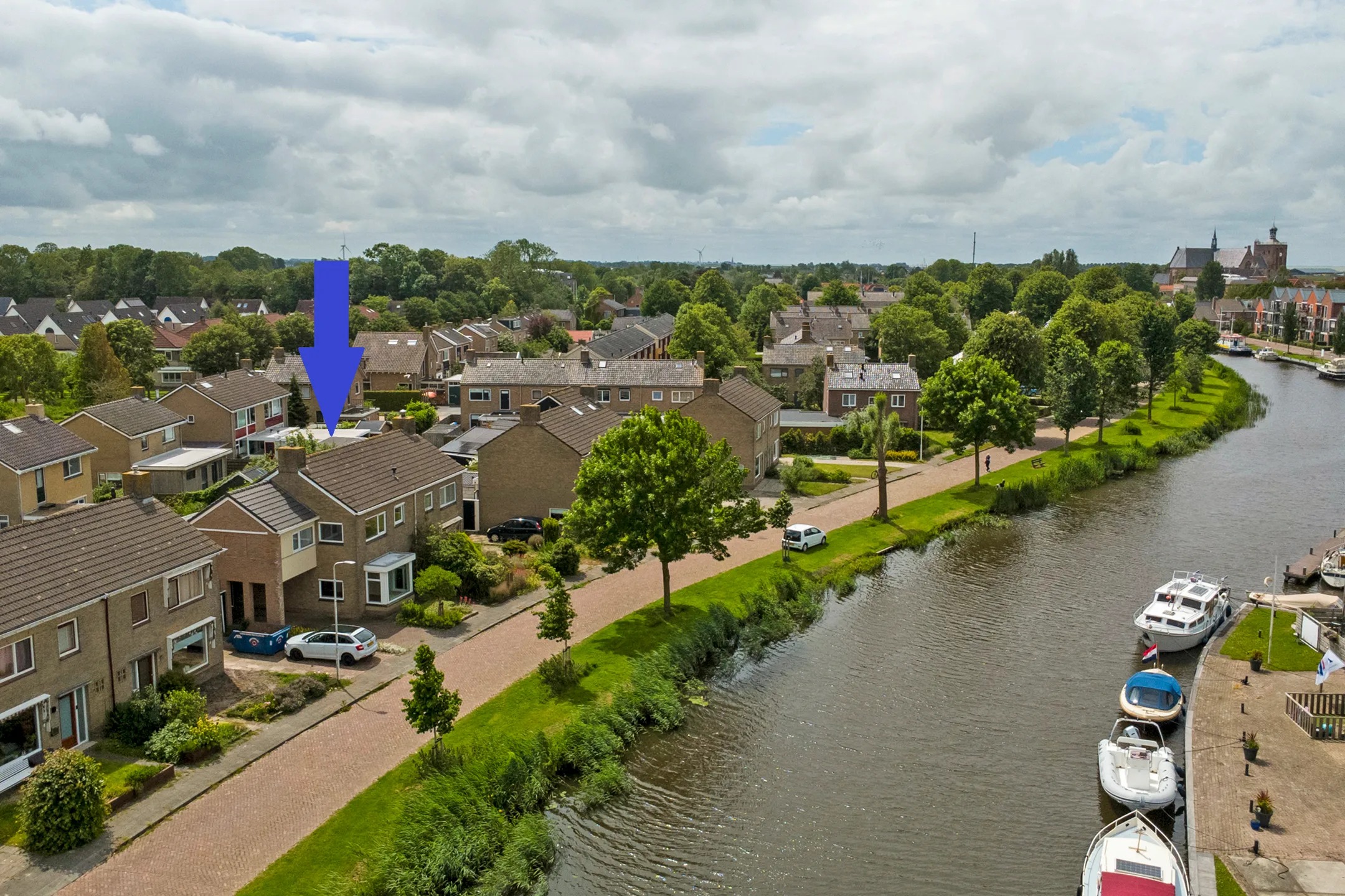2-onder-1-kapwoning Inthiemasingel 18 in Workum