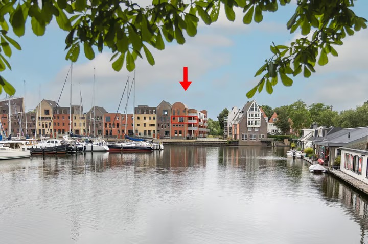 Bovenwoning 't Oude Sluisje 12 in Hoorn