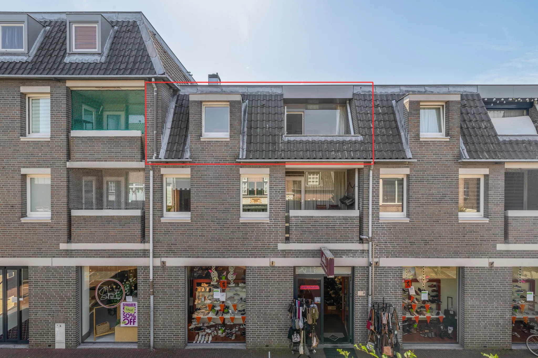 Galerijflat Raadhuisstraat 26 in Deurne