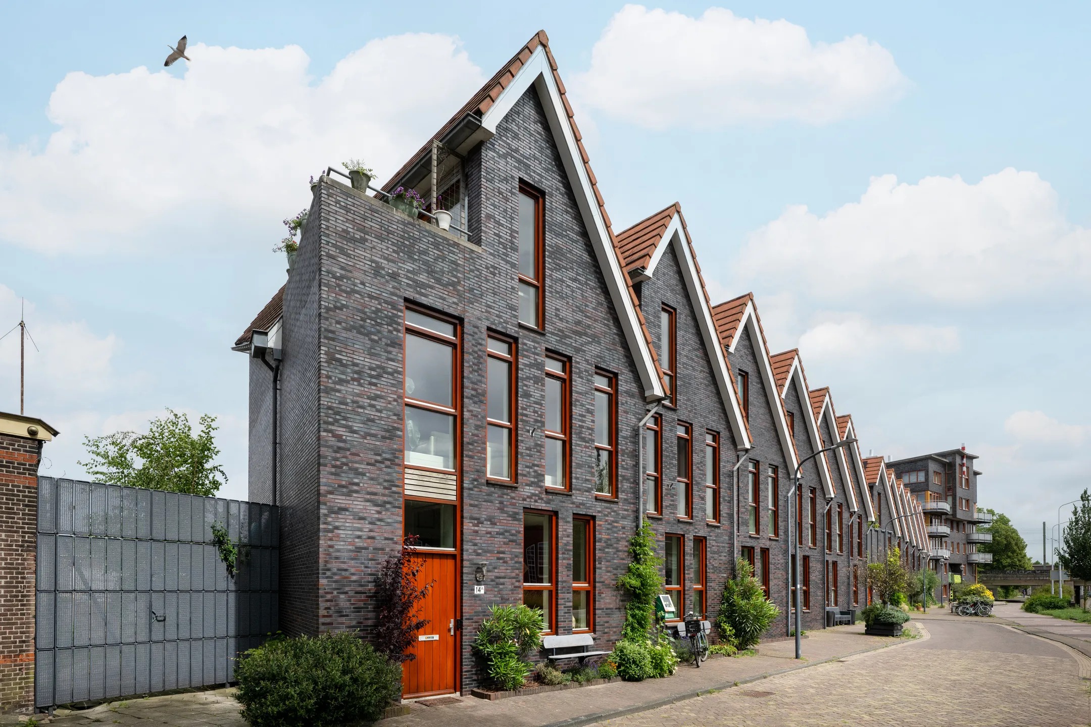Hoekwoning Oostvest 14 A in Haarlem