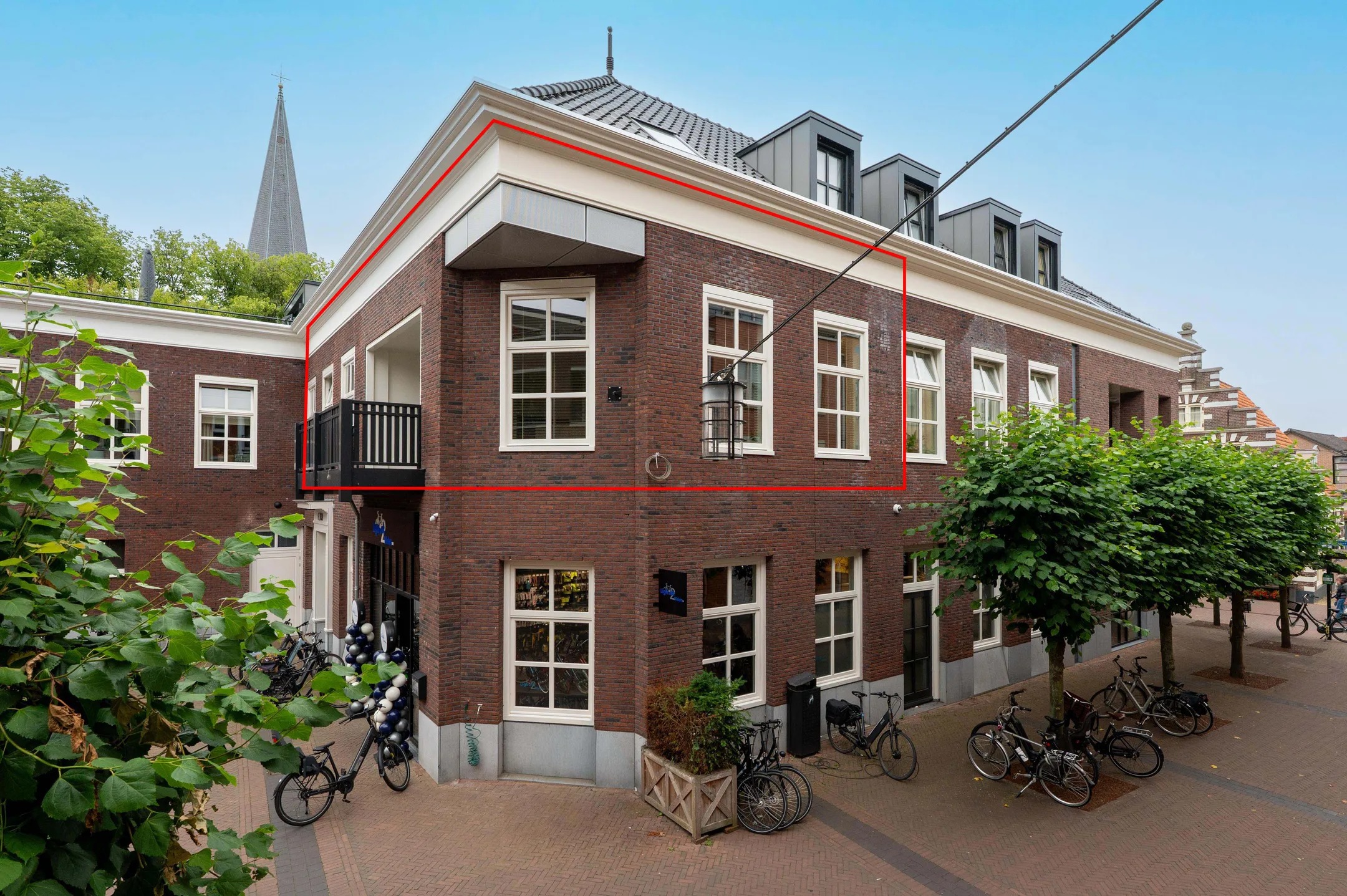 Portiekflat Kerkplein 4 D in Putten