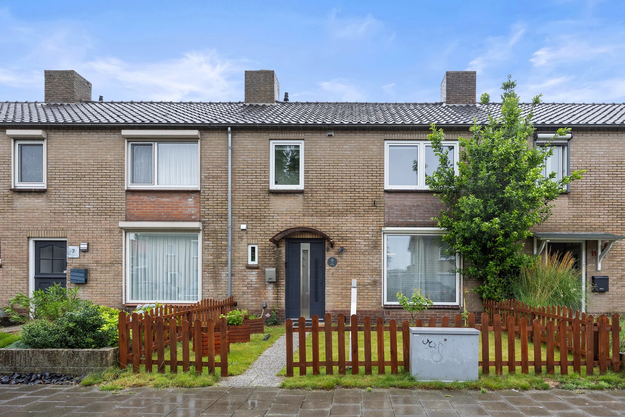 Tussenwoning van den Kerkhoffstraat 9 in Sint-Michielsgestel