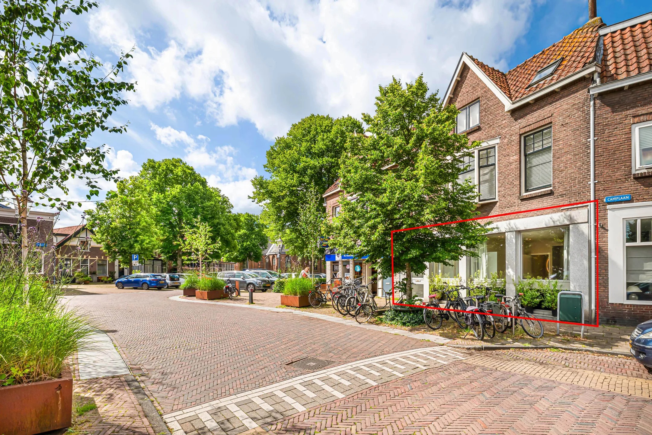 Benedenwoning Wilhelminaplein 21 in Heemstede