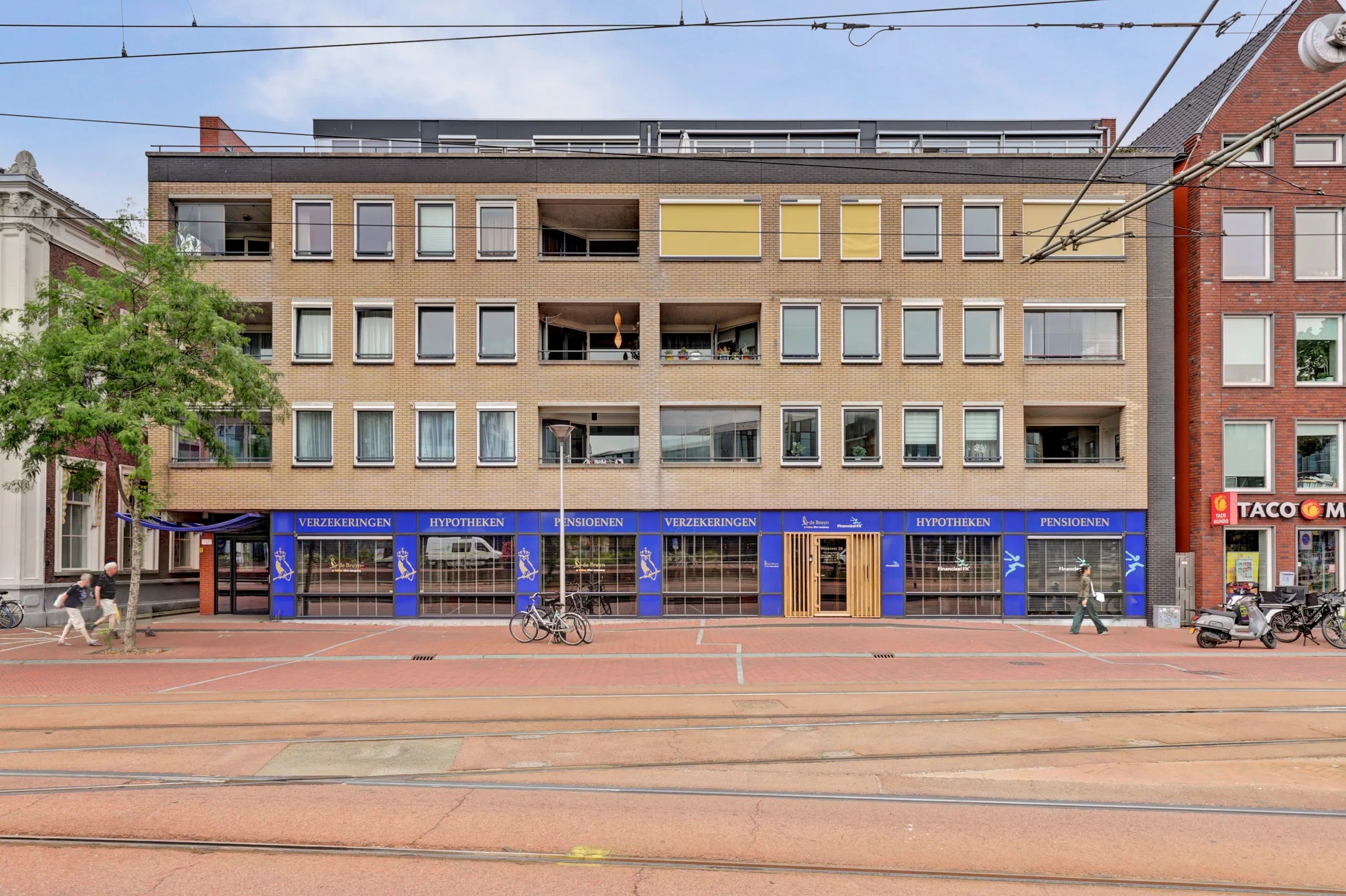 Portiekflat Westvest 14 in Delft