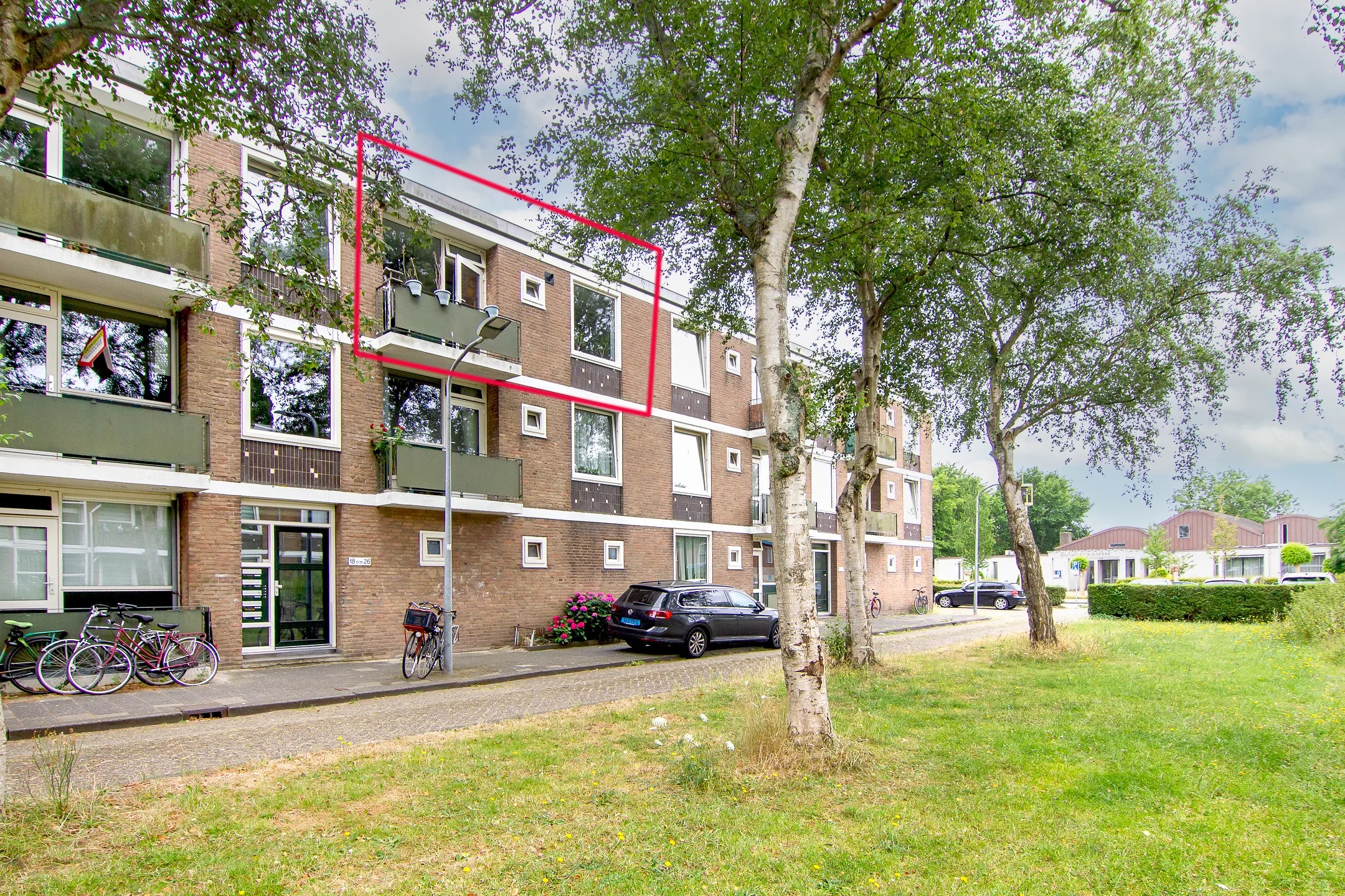 Portiekflat Roemeniëpad 20 in Haarlem