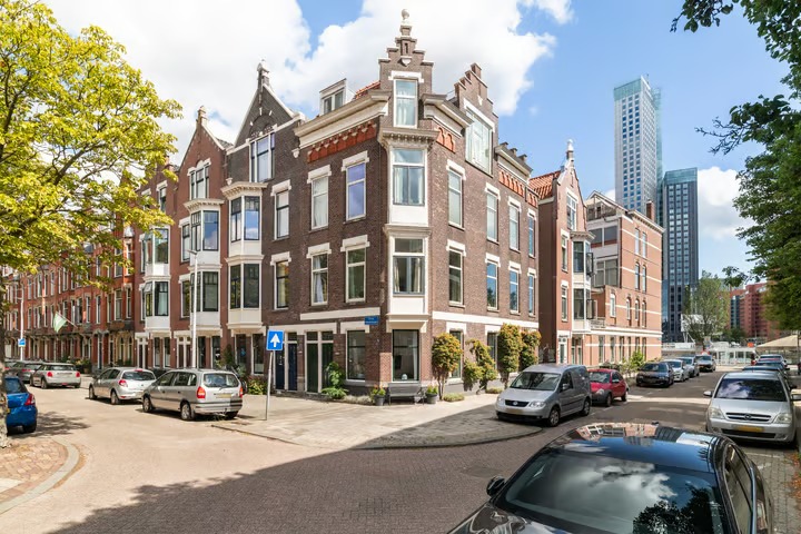 Dubbel benedenhuis Prins Hendriklaan 46 B in Rotterdam