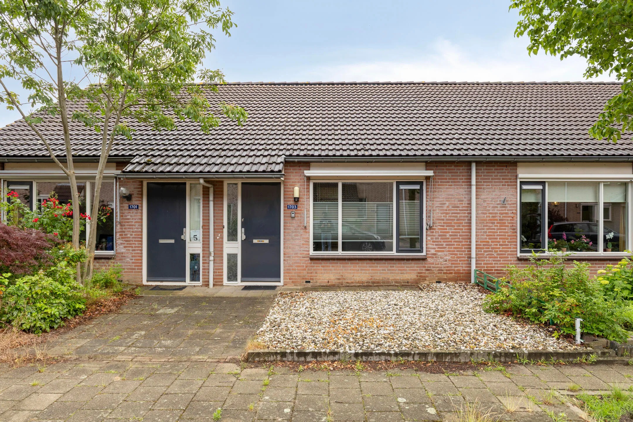 Tussenwoning (hofjeswoning) Abersland 1703 in Wijchen