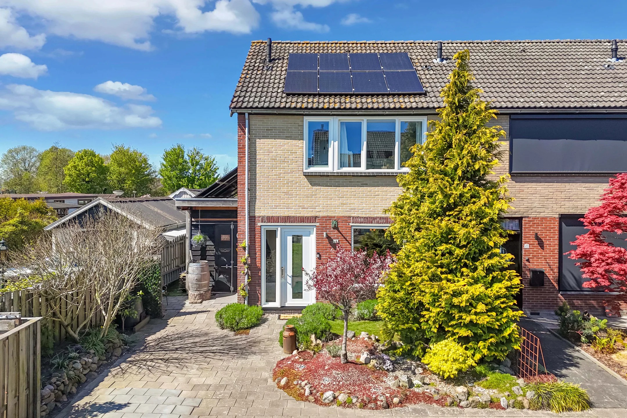 Hoekwoning Houtrib 47 in Lemmer
