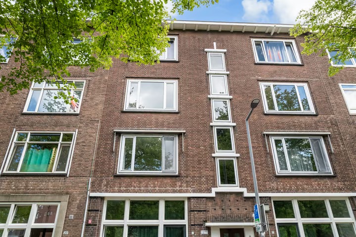 Portiekflat Lombardkade 22 B in Rotterdam