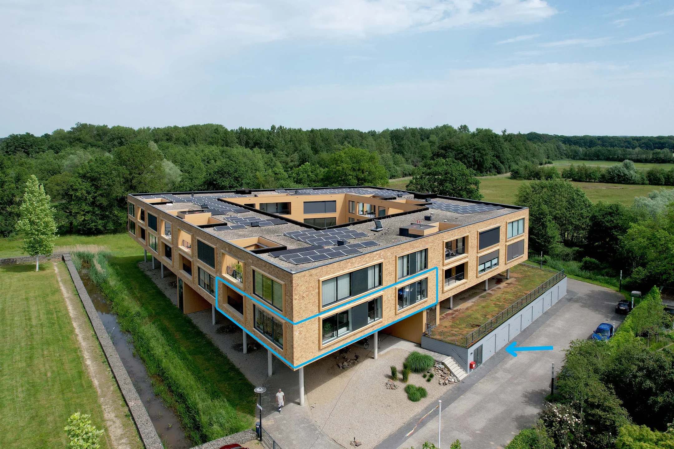 Portiekflat Jan Bronnerplantsoen 1 in Deventer