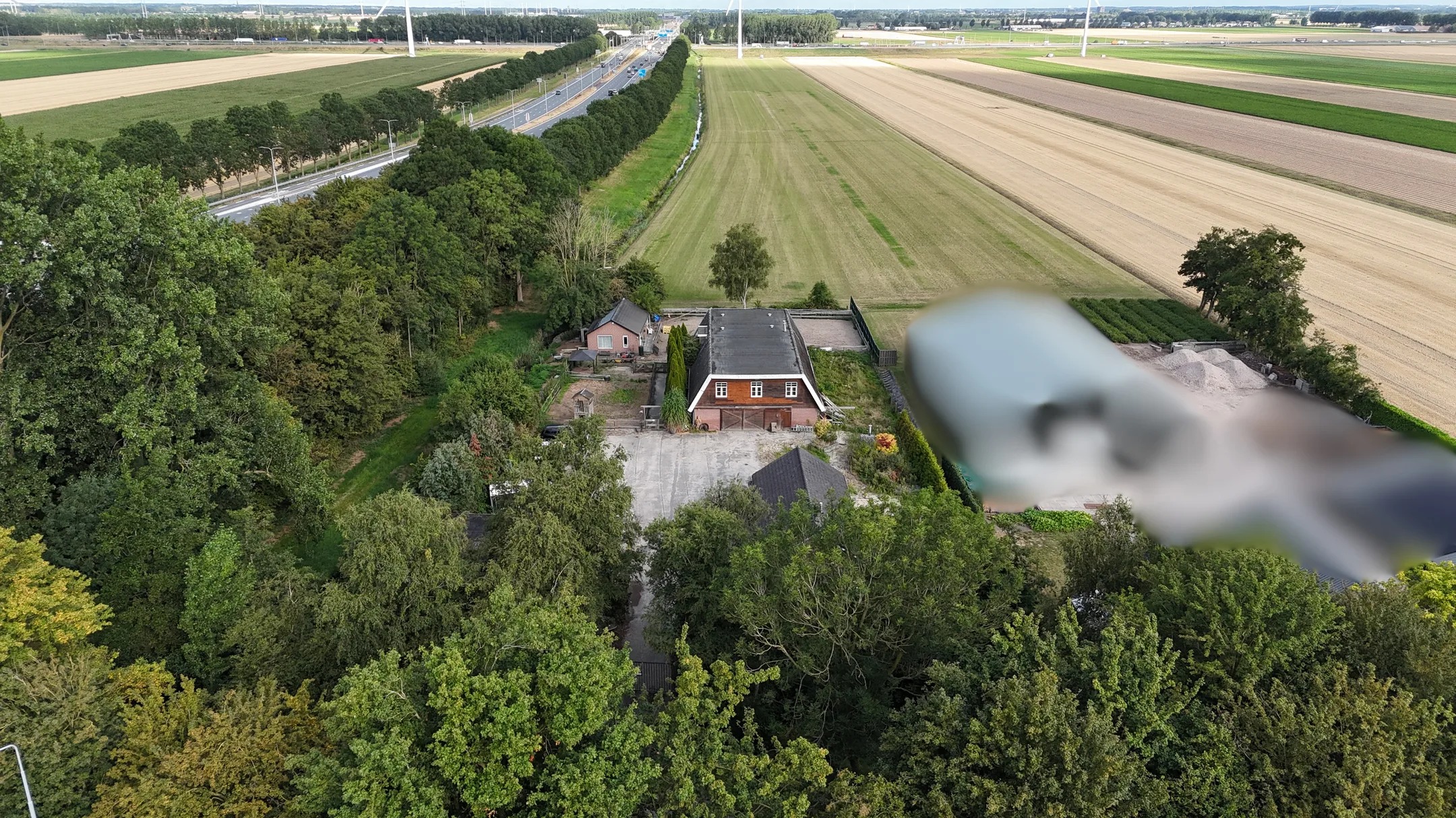 Vrijstaande woning (bedrijfs- of dienstwoning) Weteringweg 37 in Leimuiderbrug