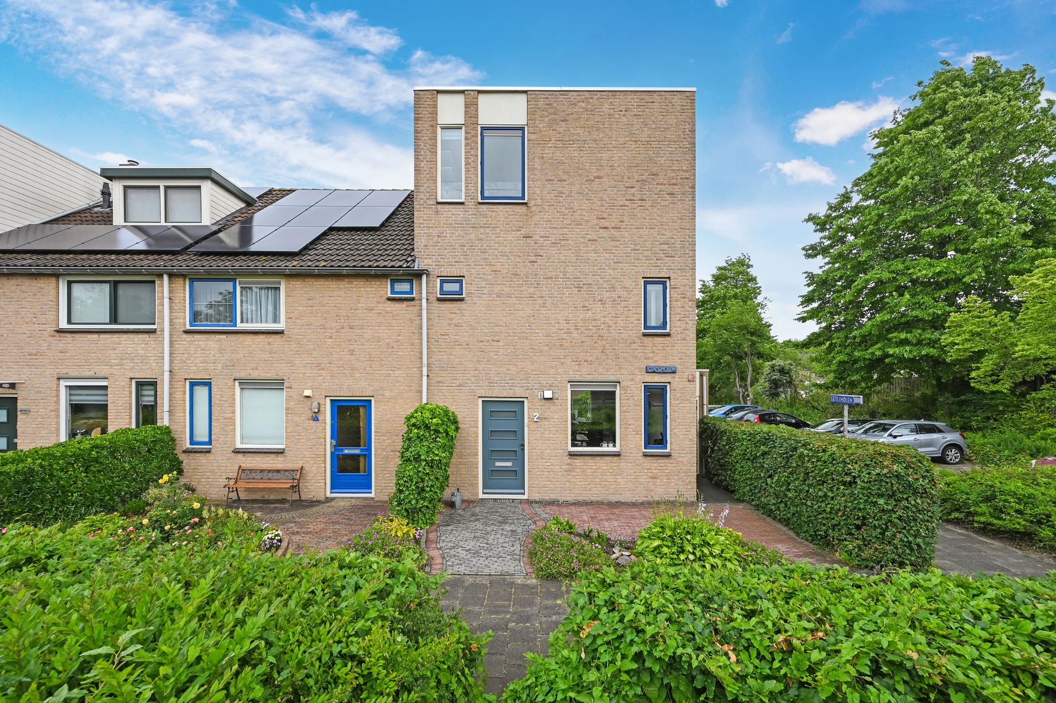 Hoekwoning Stadsmolen 2 in Maassluis