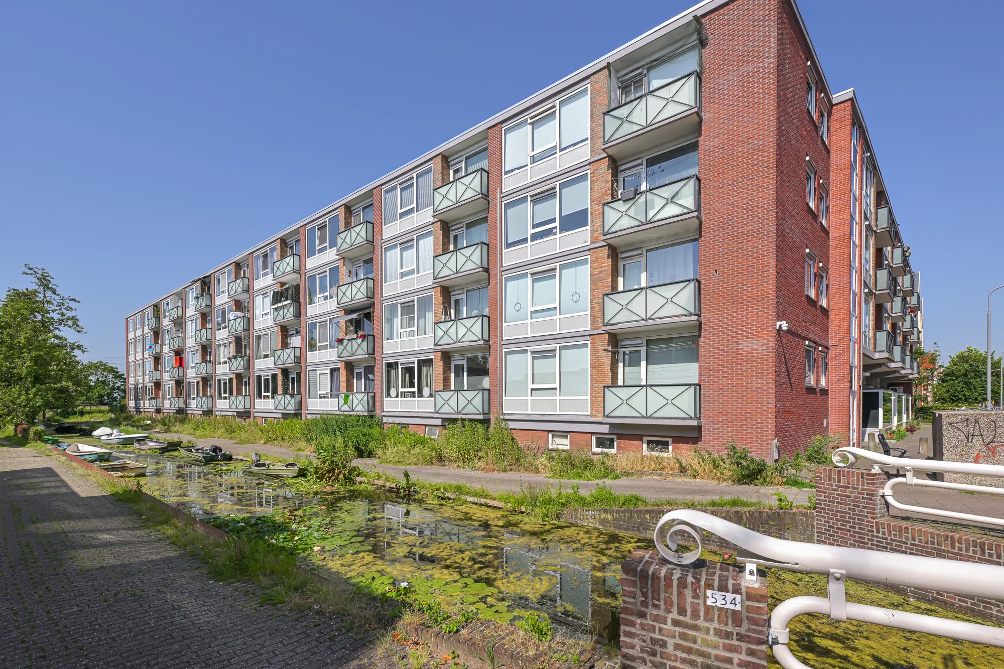 Galerijflat Vestaplein 78 in Wormerveer