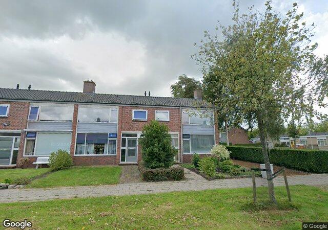 Streetview Dahlia-strjitte 30 Kootstertille