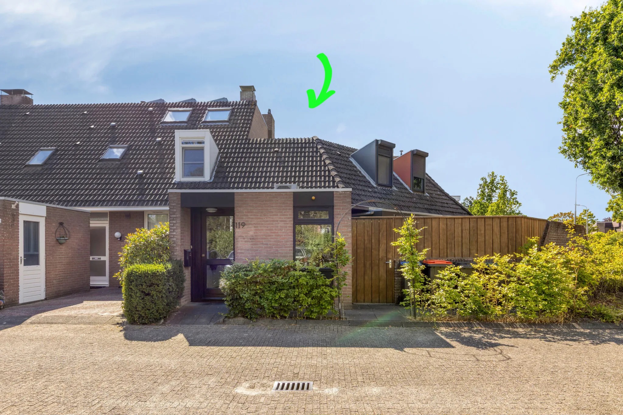 Hoekwoning Koraaldijk 119 in Roosendaal