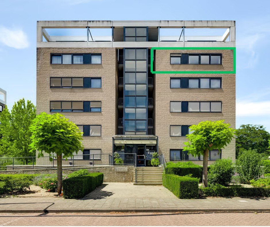 Portiekflat Kosterbeemden 74 in Kerkrade