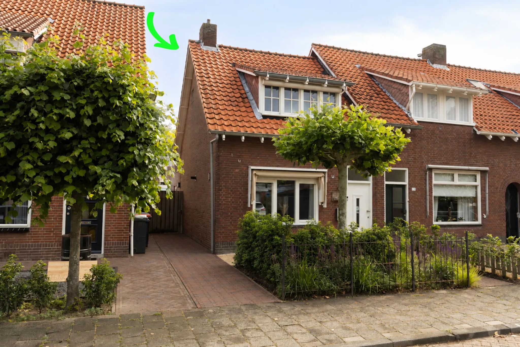 Hoekwoning Middenstraat 111 in Roosendaal
