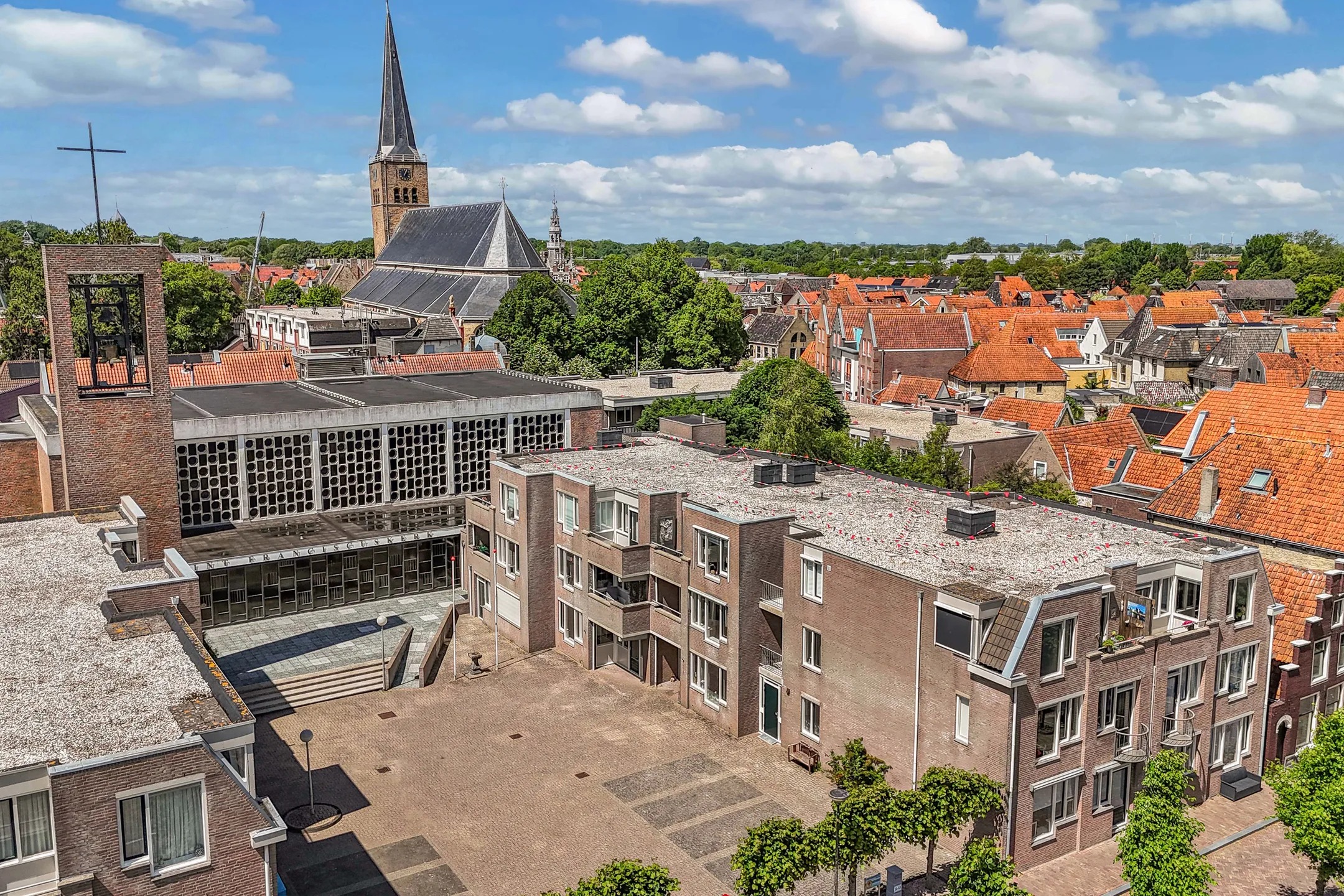 Galerijflat Franciscushof 23 in Franeker