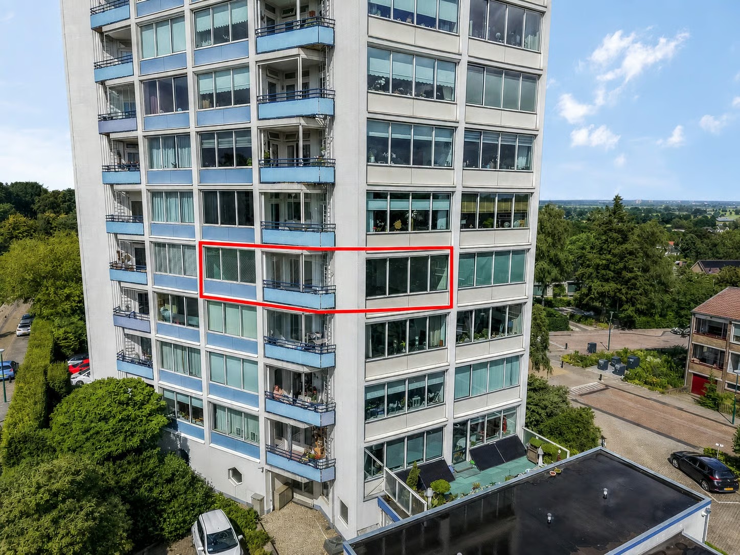 Portiekflat Rozenlaan 41 in Rhenen