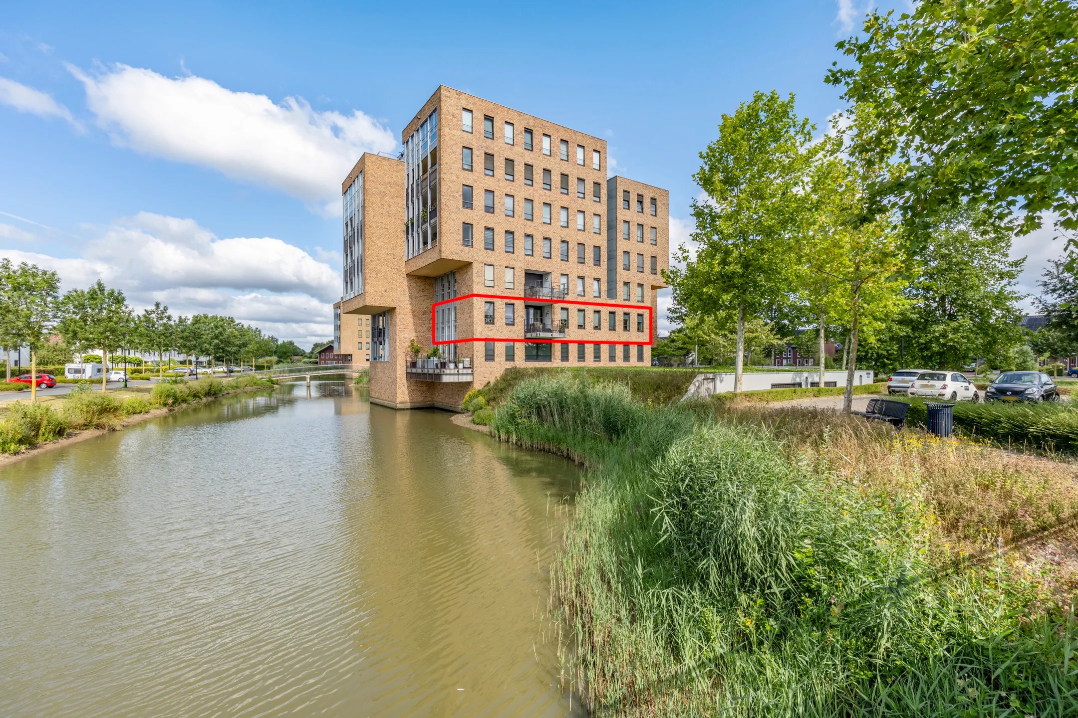 Portiekflat Koningsboulevard 43 in Huissen