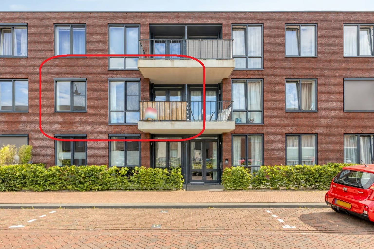 Portiekflat Ketelkade 37 in Goes