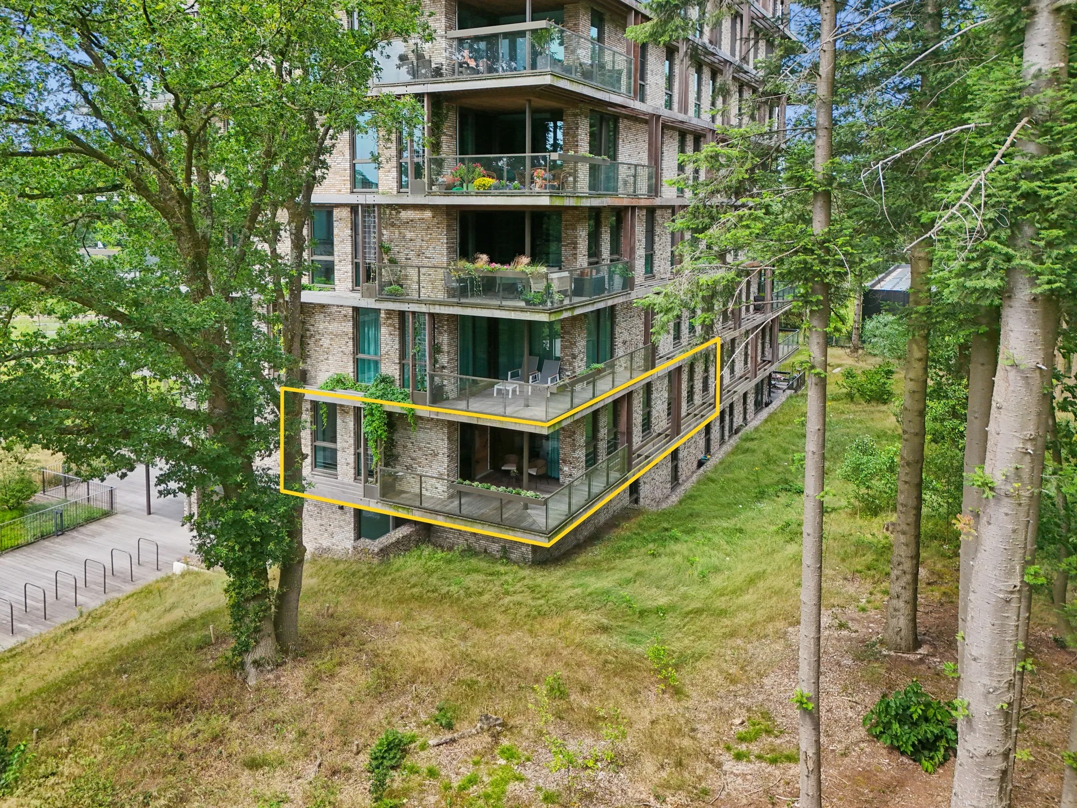 Portiekflat Bosbeshof 53 in Ede