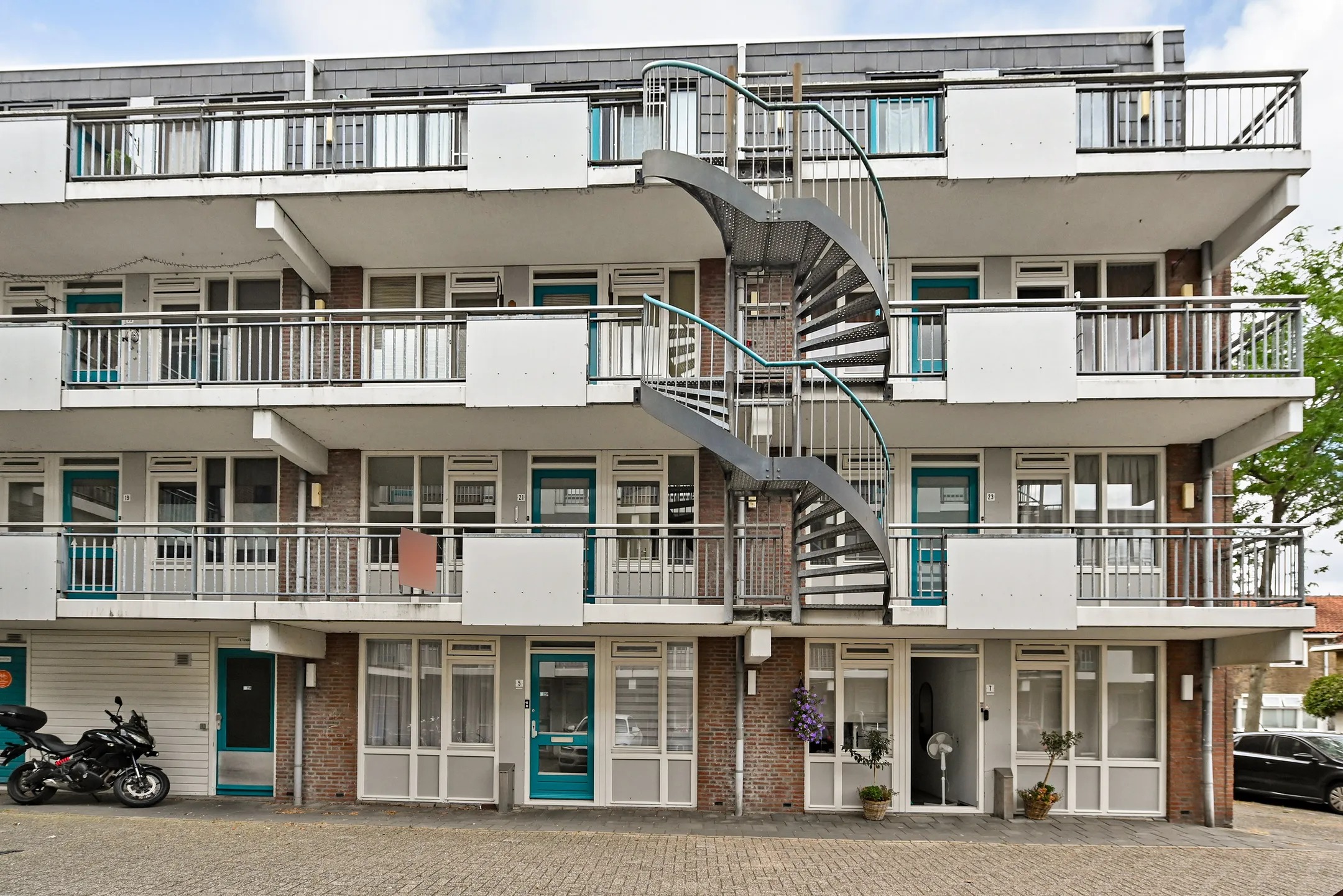 Galerijflat Binnenkade 55 in Gouda