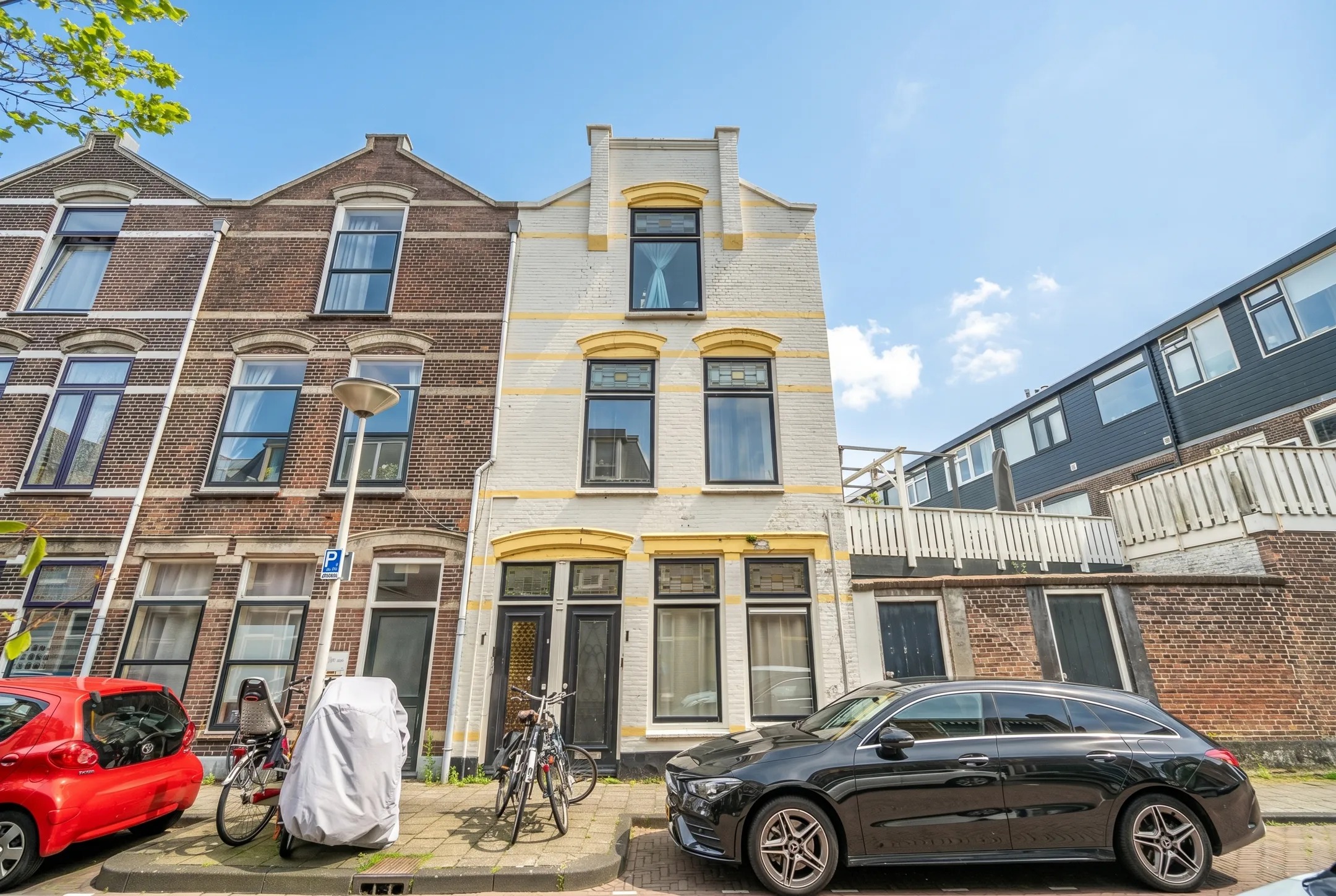 Beneden + bovenwoning Prins Frederikstraat 1 Leiden