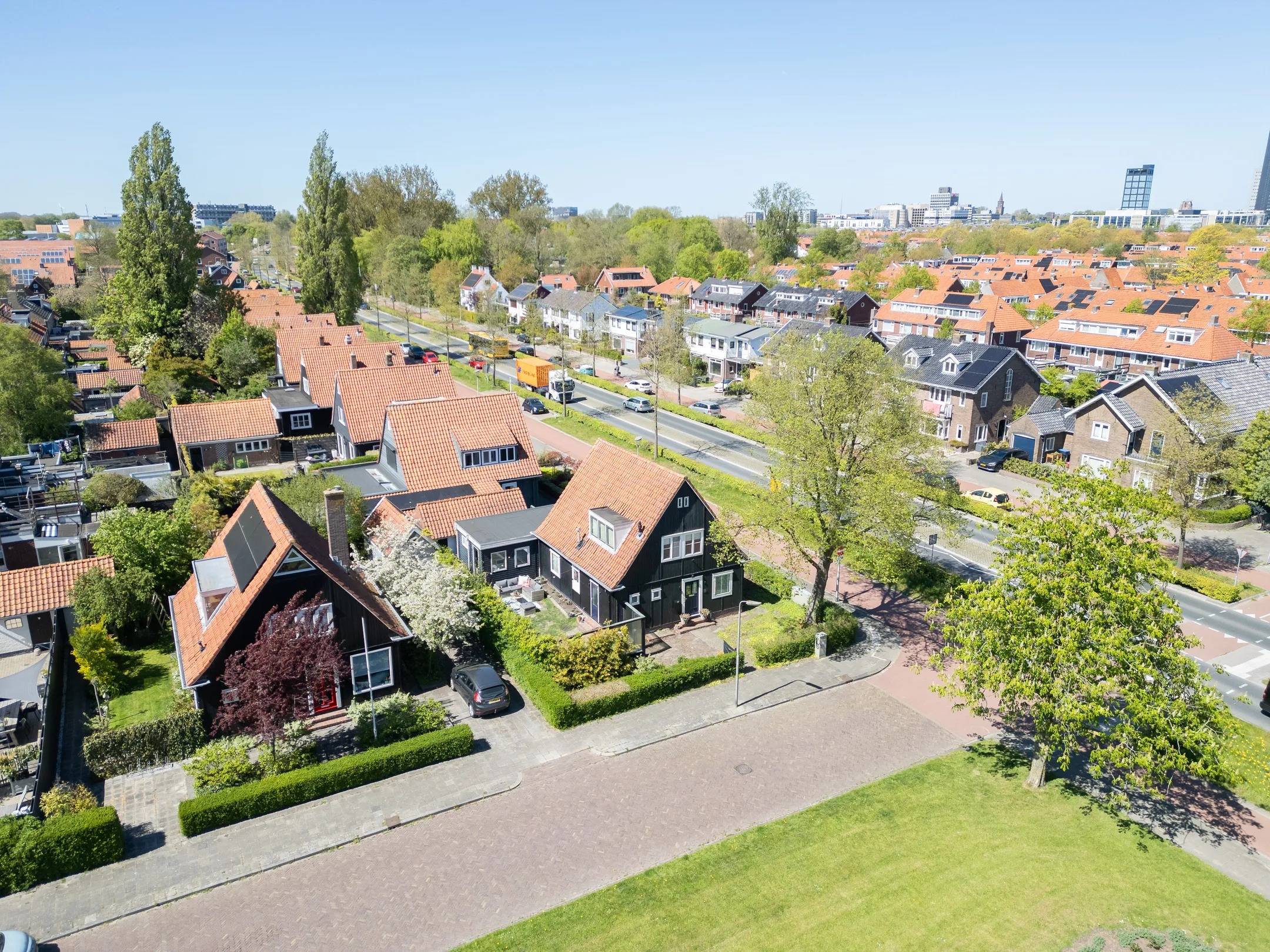 Vrijstaande woning van Miereveltplantsoen 14 in Leeuwarden