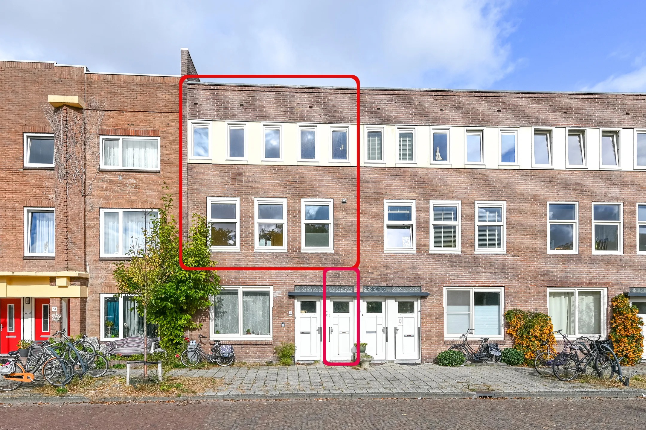 Bovenwoning Godfried van Bouillonstraat 57 A in Haarlem