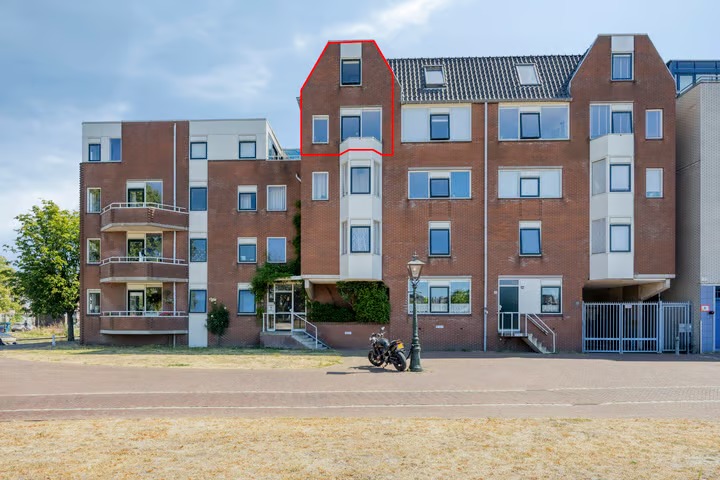 Maisonnette Marepoortkade 50 in Leiden