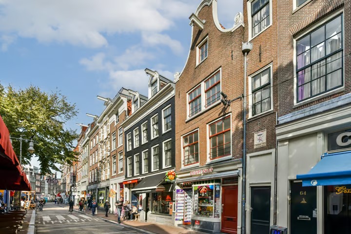 Bovenwoning (appartement) Haarlemmerstraat 66 A Amsterdam
