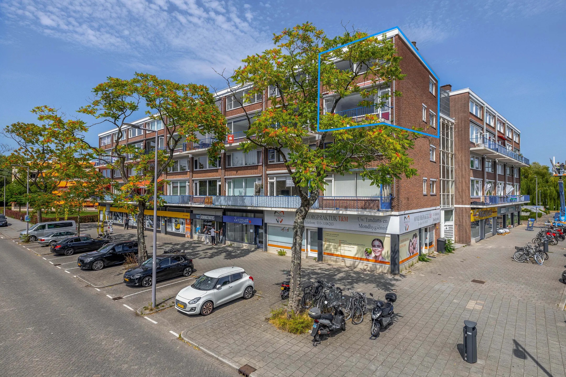 Galerijflat Bierens de Haanweg 103 in Rotterdam