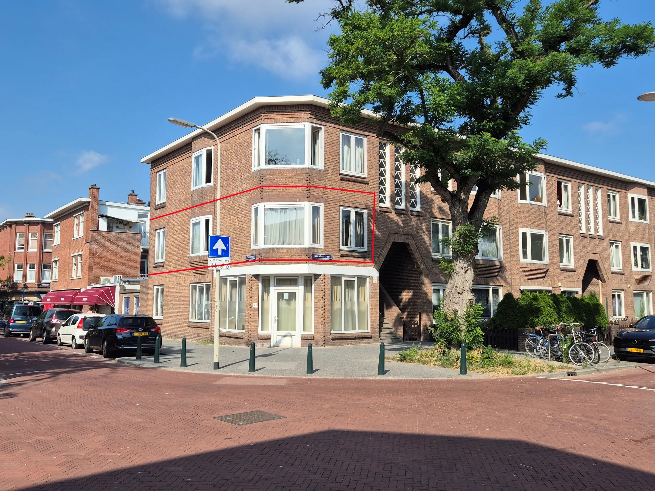 Tussenverdieping Drebbelstraat 293 in Den Haag